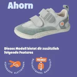 AHORN - Barfußschuhe Blau