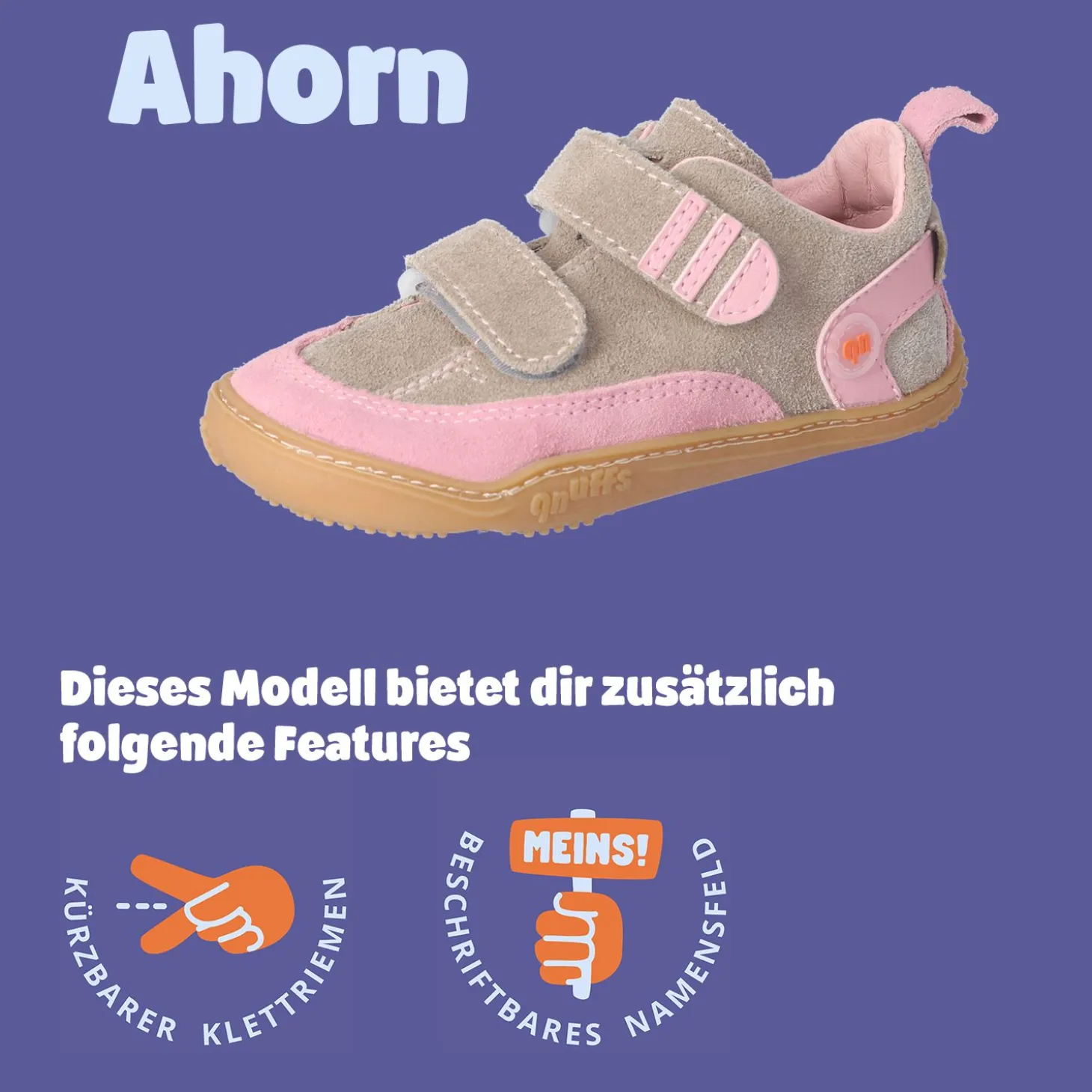 AHORN - Barfußschuhe Grün