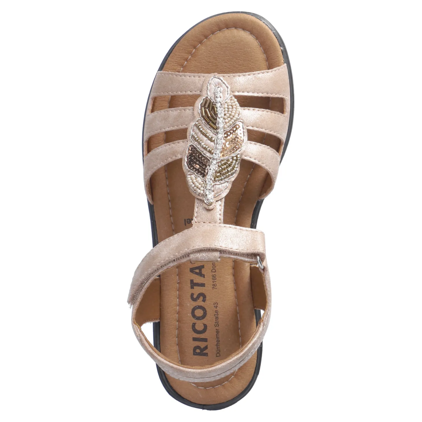 AMELIE - Sandalen Beige