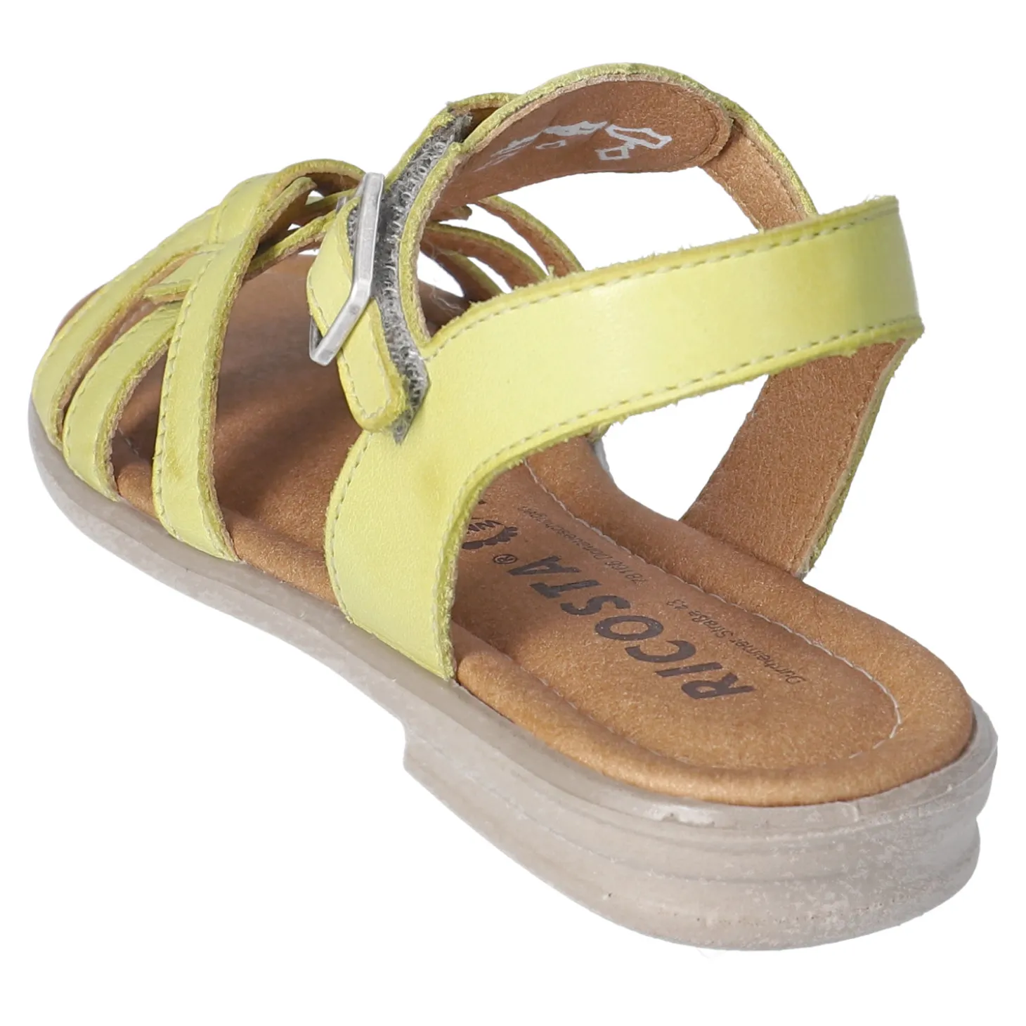 BIRTE - Sandalen Gelb