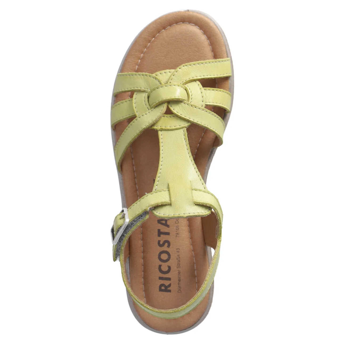 BIRTE - Sandalen Gelb