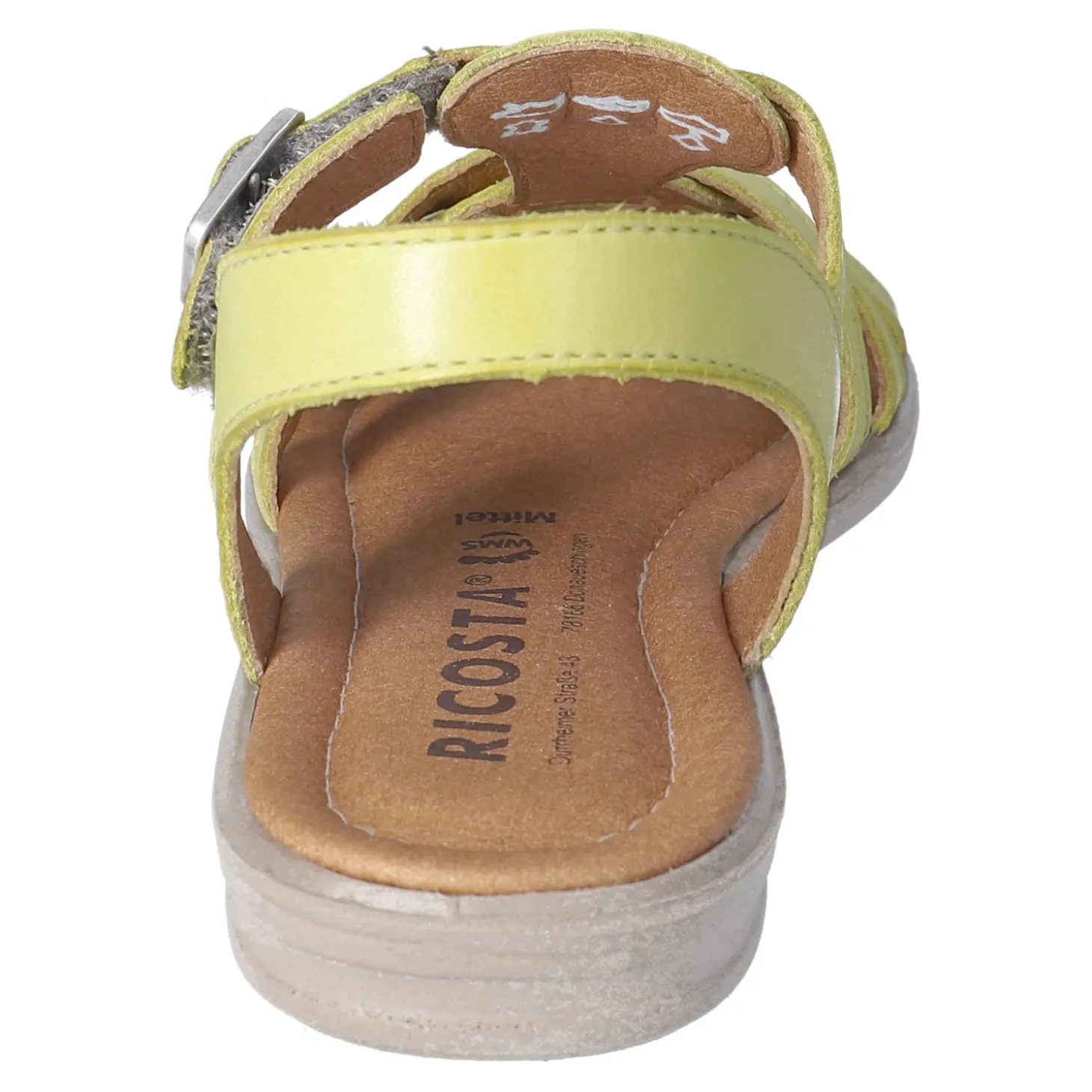BIRTE - Sandalen Gelb