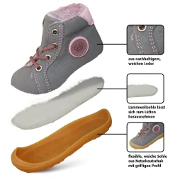 GEORGIE - Lauflernschuhe Grau
