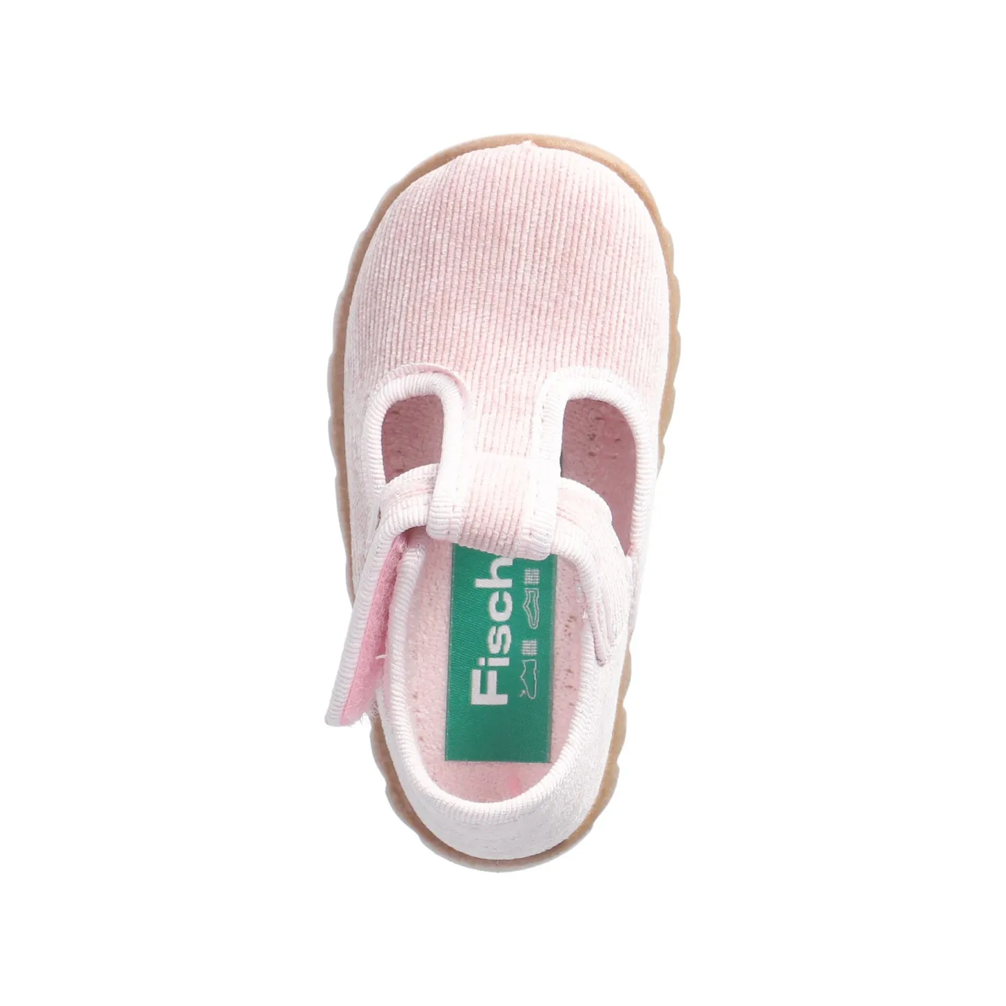 Kinder Klett-Hausschuhe Rosa