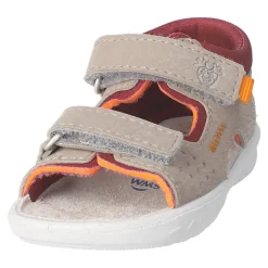 MANTU - Sandalen hellbraun