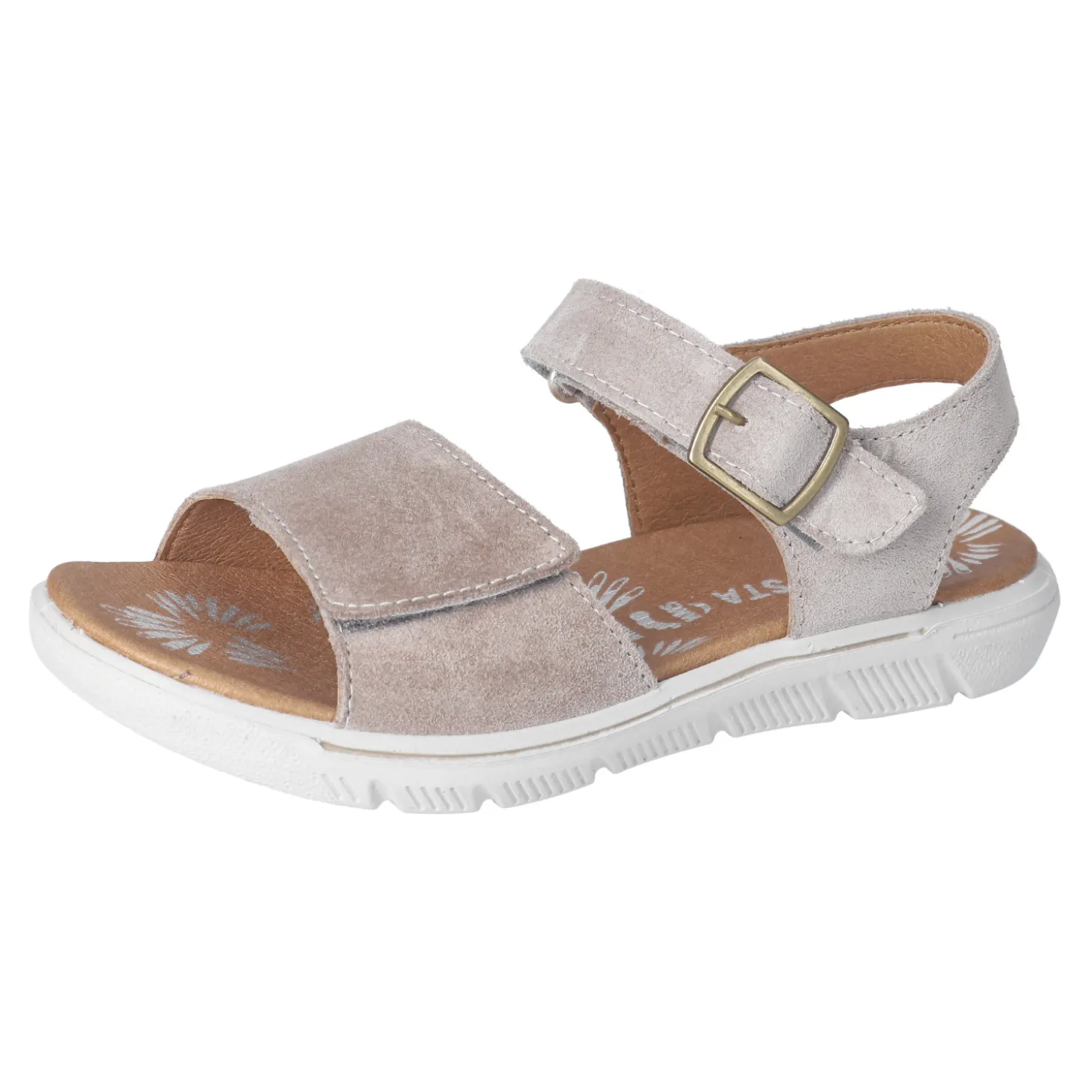 SAMIRA - Sandalen hellbraun